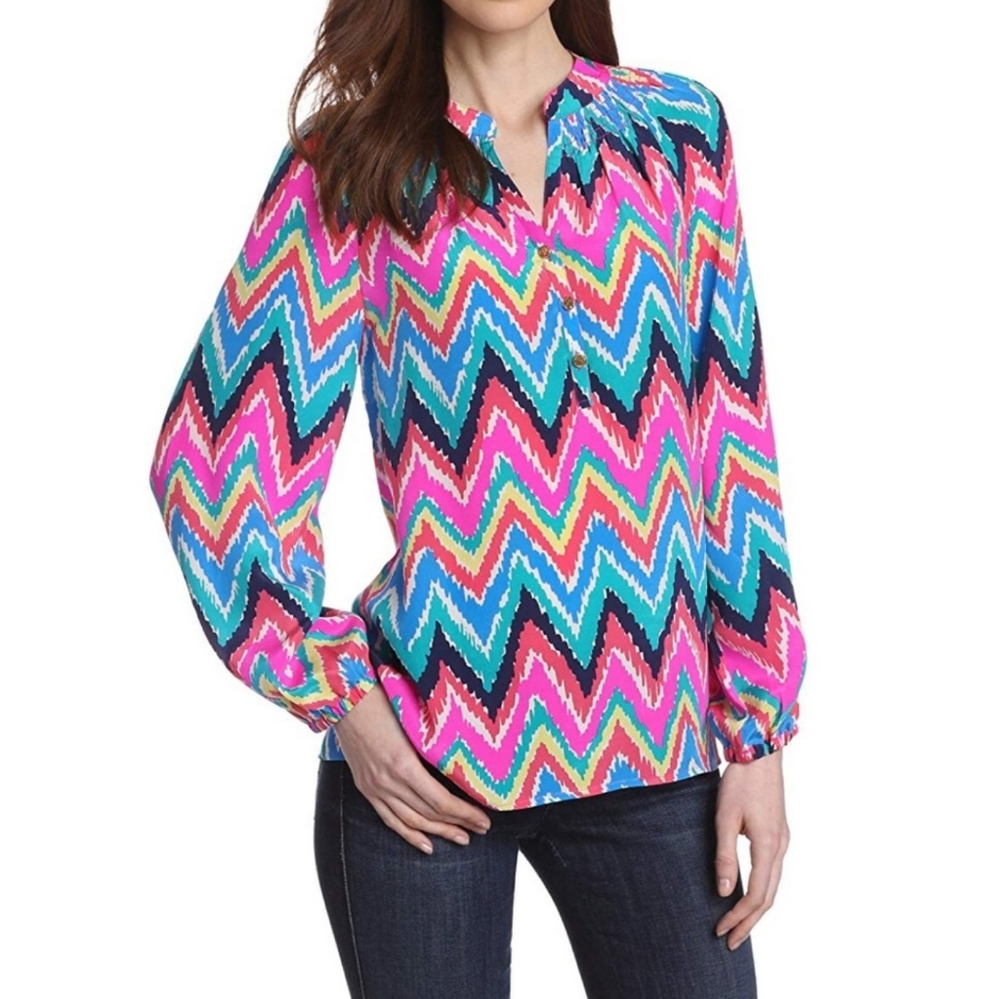 Lilly pulitzer xs hearts a flutterChevron Elsa